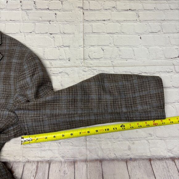 Joseph Abboud Men Ethomas Blazer Jacket Size 48 Reg Wool Silk Linen C055 -25 - Picture 6 of 16